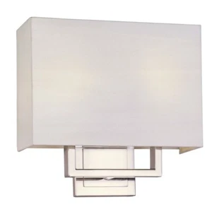 ET2 Lighting Edinburgh LED 2 Light Wall Mount, Satin Nickel - E21081-01SN - Picture 1 of 1