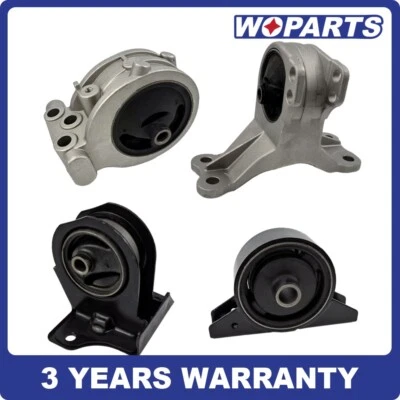 4X Engine Motor&Trans.Mount Set Fit for 00-05 Mitsubishi Eclipse 2.4L Manual - Image 1 of 4
