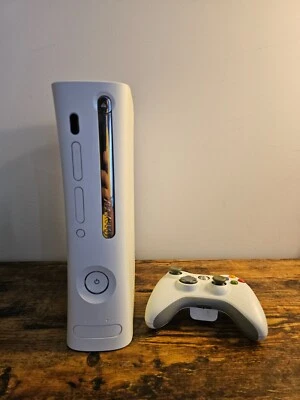 xbox 360 console bundle with games, original box, cooling fan and custom face. - Image 1 of 4