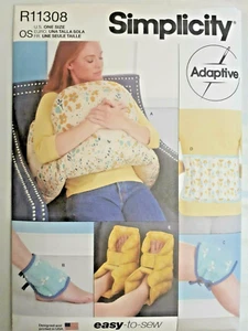 Hot Cold Compress Packs Pillow Simplicity R11308 Sewing Pattern Adaptive Back + - Picture 1 of 5