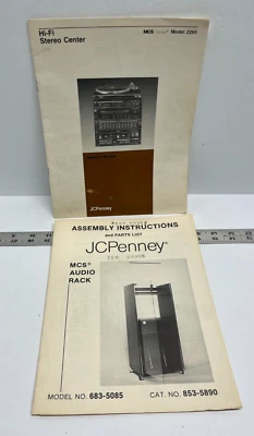 Винтажные руководства по стереооборудованию JC Penny - лот из 2 - Изображение 1 из 4
