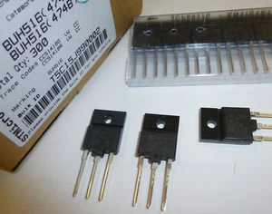 1 Stück / 1 piece BUH516  NPN POWER TRANSISTOR = BUH517 BUH515 S2000AFI THD215 - Bild 1 von 5