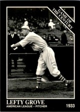 1993 Conlon Collection TSN Lefty Grove Philadelphia Athletics #669