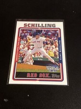 2004 Topps Boston Red Sox World Series Champions Card #9 Curt Schilling