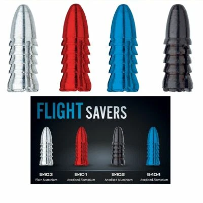 9 WINMAU Dart Flight Schützer Flightschutz Protector Savers Flightschoner Alu