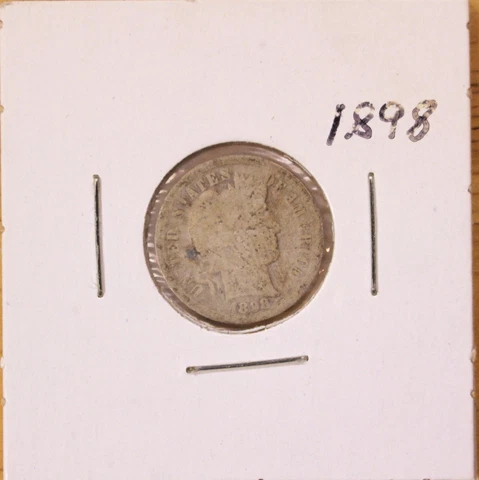 1898 Barber Dime - BD-001 Cover