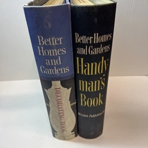 Better Homes & Gardens Decorating Book︱Handyman's Book︱Lot of 2︱1961 - Picture 1 of 17