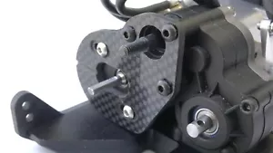 Carbon Fiber Motor Plate for Axial SCX10 Wraith 3 gear transmissions - Picture 1 of 2