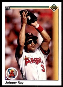 1990 Upper Deck Johnny Ray . California Angels #509