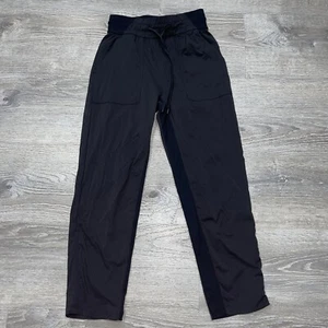 Lululemon Women's Size 2 Dance Studio Mid-Rise Cropped Black Pants W6BJBS NEW - Picture 1 of 15