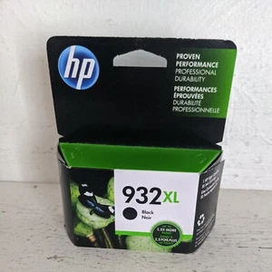 (NEW Sealed) Genuine HP 932XL Black Ink Cartridge  (expired Dec 2018) - Picture 1 of 5