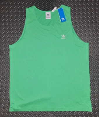 RARE! NEW MENS ADIDAS ORIGINALS TREFOIL TANK TOP TEE SHIRT ~ SIZE XL  KE2113 - Image 1 of 2
