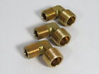 Fairview 99-Dc Forged Brass L Fitting 1/2" X 3/8" Male Npt Lot Of 3 Used