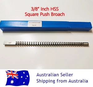 3/8" Square Broach Inch Size High Speed Steel Cutting Tool - Picture 1 of 3
