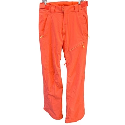 Pantalones de esquí snowboard The North Face naranja aislados talla 4 invierno exterior para mujer Foto 1 de 4