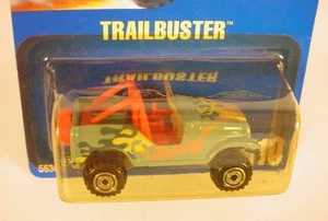 HOT WHEELS SPEED POINTS CARD COLLECTOR # 110 TRAILBUSTER ROLL PATROL - Picture 1 of 2