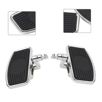 Front Foot Pedal Foot Rest Footpegs For Harley Sportster 883 1200 Dyna Fat Bob - Image 1 of 4