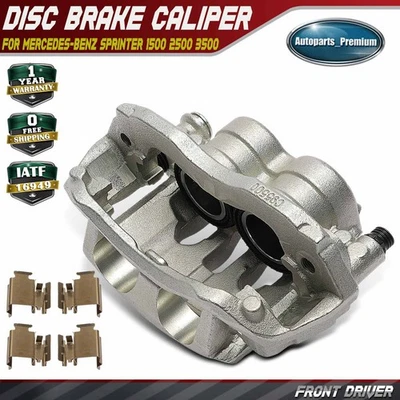 Pinza de freno delantera izquierda con soporte para Mercedes-Benz Sprinter 1500 2500 3500 Foto 1 de 4