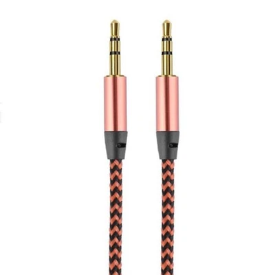 3.5mm Auxiliary Audio Cable Male to Male For Car Headphone iPhone Aux Cord - Image 1 of 4