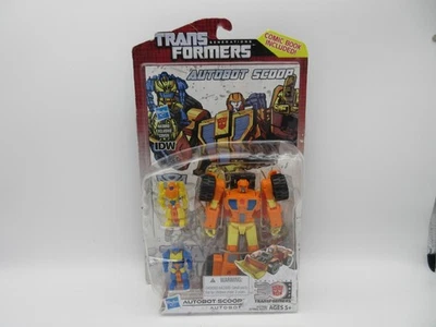 Transformers Generations AUTOBOT SCOOP Action Figure [Hasbro, 2013] NIP w/ Comic - Image 1 of 4