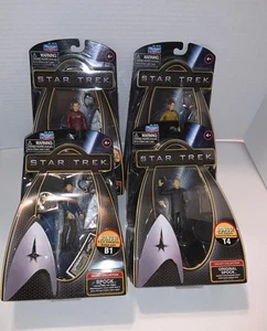 Star Trek Galaxy Collection 3.75 Spock, OG Spock, Scotty, Kirk (2009) Playmates - Imagen 1 de 6