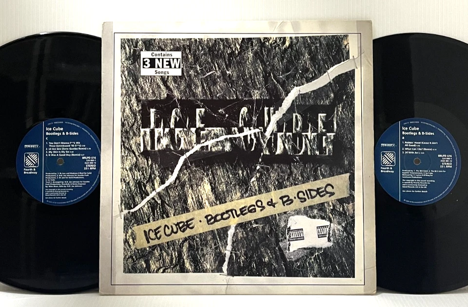 Ice Cube - Bootlegs & B-Sides 2LP 1994 UK ORIG N.W.A. 2 PAC SNOOP DOGG Dr. DRE - Image 1 of 2