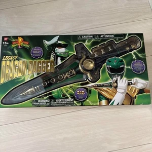 Mighty Morphin Powerk Rangers Dragon Dagger Vintage Green Rangers Bandai Monty - Bild 1 von 4
