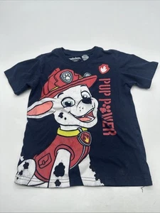 Paw Patrol Nickelodeon T-Shirt Boy 4T Graphic Print Logo Blue..#27235 - Picture 1 of 14