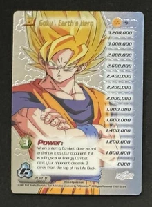 Goku, Earth’s Hero 191 Foil Dragonball Z Score Cell Saga Hi Tech Unlimited - Picture 1 of 2