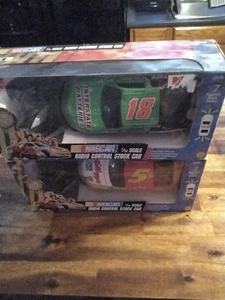 NASCAR 1/18 Scale Radio Control Stock Cars Look To Be Never Used. - Bild 1 von 12