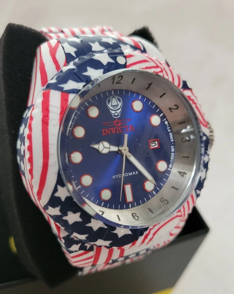 Reloj Hombre Invicta Hydromax - 52mm, Chapado Aqua, Acero 49567 Foto 1 de 4