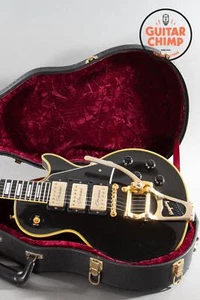 2004 Gibson Custom Shop Les Paul Custom '57 Historic Reissue 3-Pickup Black Beau - Picture 1 of 24