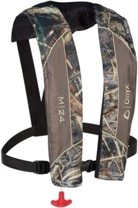 Chaleco salvavidas inflable manual Onyx M-24 (camuflaje Realtree Max-5) 131000-812-004-19 - Imagen 1 de 1