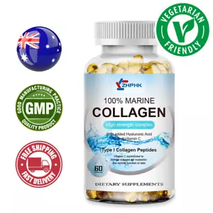 Péptidos de colágeno marino hidrolizado 1300 mg, tipo 1 puro, belleza desde dentro - Imagen 1 de 10