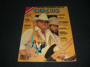 Zz Top Led Zeppelin Nugent Robert Plant Farrah Fawcett 1976 Circus Magazine - Picture 1 of 9