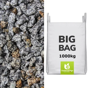 Fichtelgebirgs Granit Splitt, Körnung 8/16mm, 1000 kg im BigBag - Bild 1 von 4