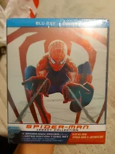 Spider-Man Legacy & 4-movie Collection Steelbook Bundle (Blu Ray) *BRAND NEW* - Picture 1 of 4