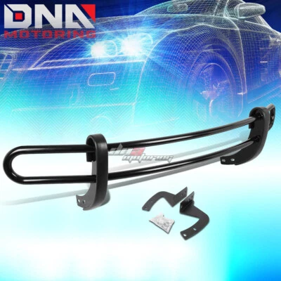 FOR 09-14 NISSAN MURANO Z51 BLACK COATED DOUBLE TUBE REAR BUMPER PROTECTOR GUARD - Image 1 of 4