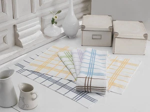 Tea / Kitchen | Terry Towel | Check Design | 100% Cotton | Made in Turkey  - Picture 1 of 16