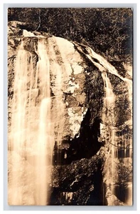 Cartolina: vista panoramica RPPC di una cascata - non pubblicata - Foto 1 di 2