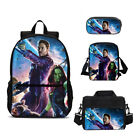 Guardians of the Galaxy Star-Lord Gamora Backpack Lunch Bag Shoulder Bag Pen Bag