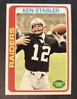 1978 Topps Ken Stabler Football - #365 - Ken Stabler - Oakland Raiders - Hof