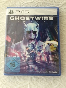 Ghostwire Tokyo PS5, versión alemana, totalmente nuevo, sin abrir todavía en envoltura. - Imagen 1 de 3