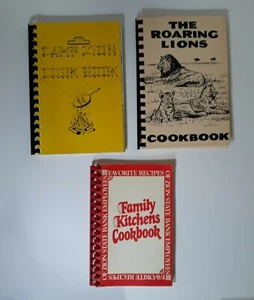 Vintage Spiral Community/Lion's Club/Camp Fundraiser Cookbooks 1991 - Picture 1 of 11
