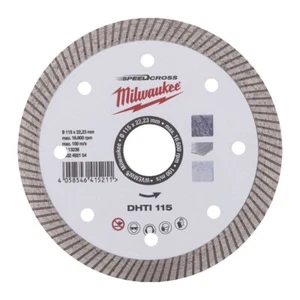 Disco Diamantato DHTI 115mm Granito Pietra Artificale Gres Milwaukee 4932492154 - Foto 1 di 1