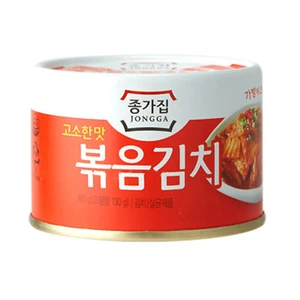 JONGAZIB Coreano Revuelto KimChi Lata Col 160g Original Comida De Sabor  - Imagen 1 de 3