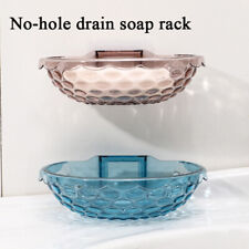 No Drilling Soap Holder Soap Dishes Sponge Container Bathroom Accessories ⚝