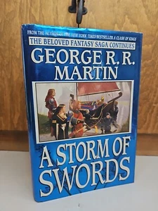 George R.R. Martin A Storm Of Swords 1st Edition/3rd Print HC Game of Thrones - Picture 1 of 7
