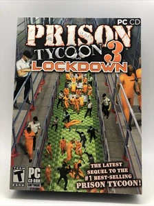 Prison Tycoon 3 Lockdown PC Game (2007) Simulation Strategy Tactics No Manual - Picture 1 of 8