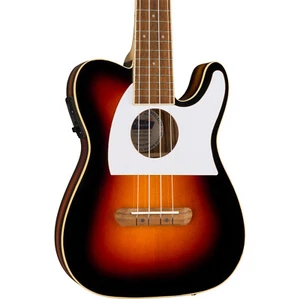 Fender Fullerton Tele Acoustic-Electric Concert Ukulele, 2-Color Sunburst - Picture 1 of 4
